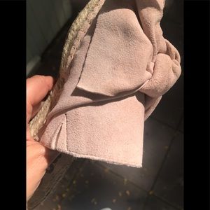 Sam Edelman pink suede mules size 7.5